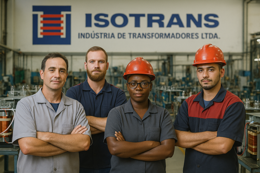 Transformadores industriais Isotrans